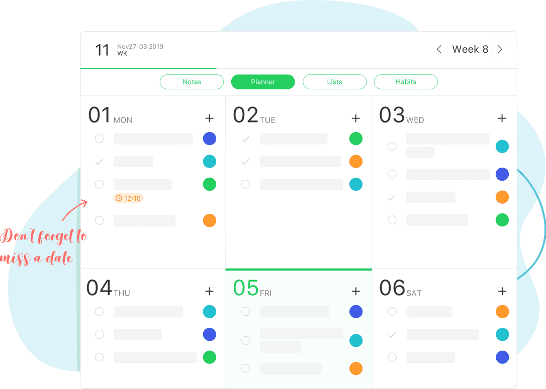 tasks by planner and to do app